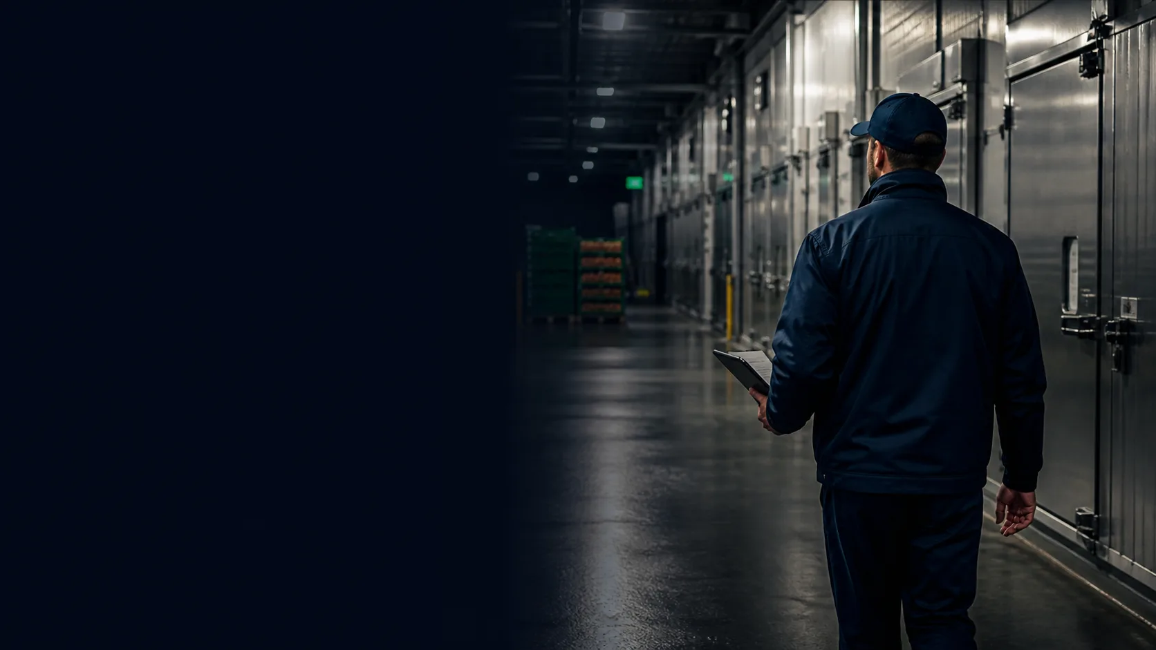 Connected commercial cold-storage facilities monitored by ProTRAC
